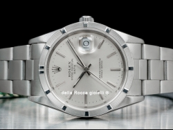 Ролекс (Rolex) Date 34 Argento Oyster Silver Lining  15210